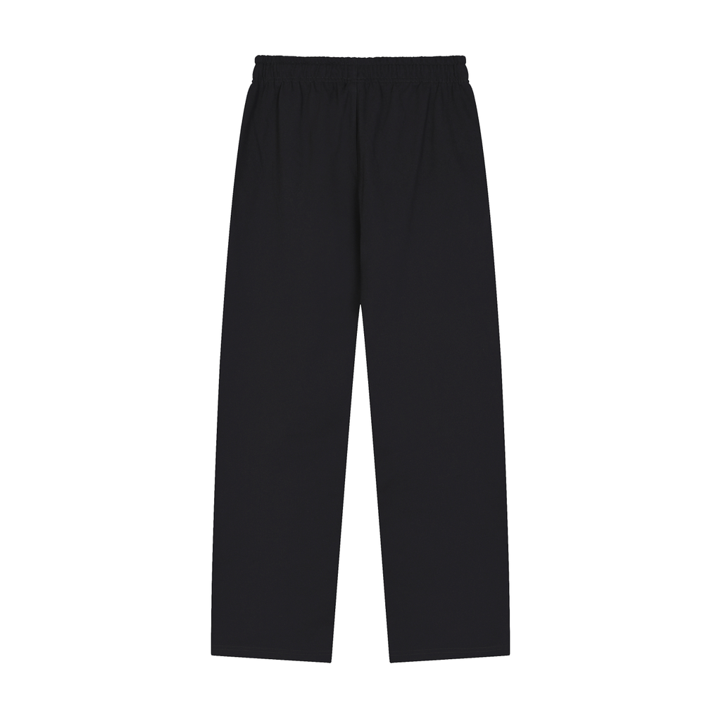 FLW/ACM - Black Straight-Leg Sweatpants