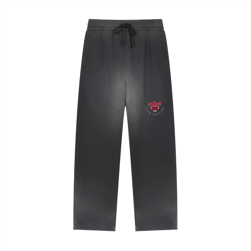 FLW/ACM Sun Fade Raw Edge Straight-Leg Sweatpants