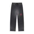 FLW/ACM Sun Fade Raw Edge Straight-Leg Sweatpants