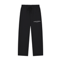 FLW/ACM - Black Straight-Leg Sweatpants