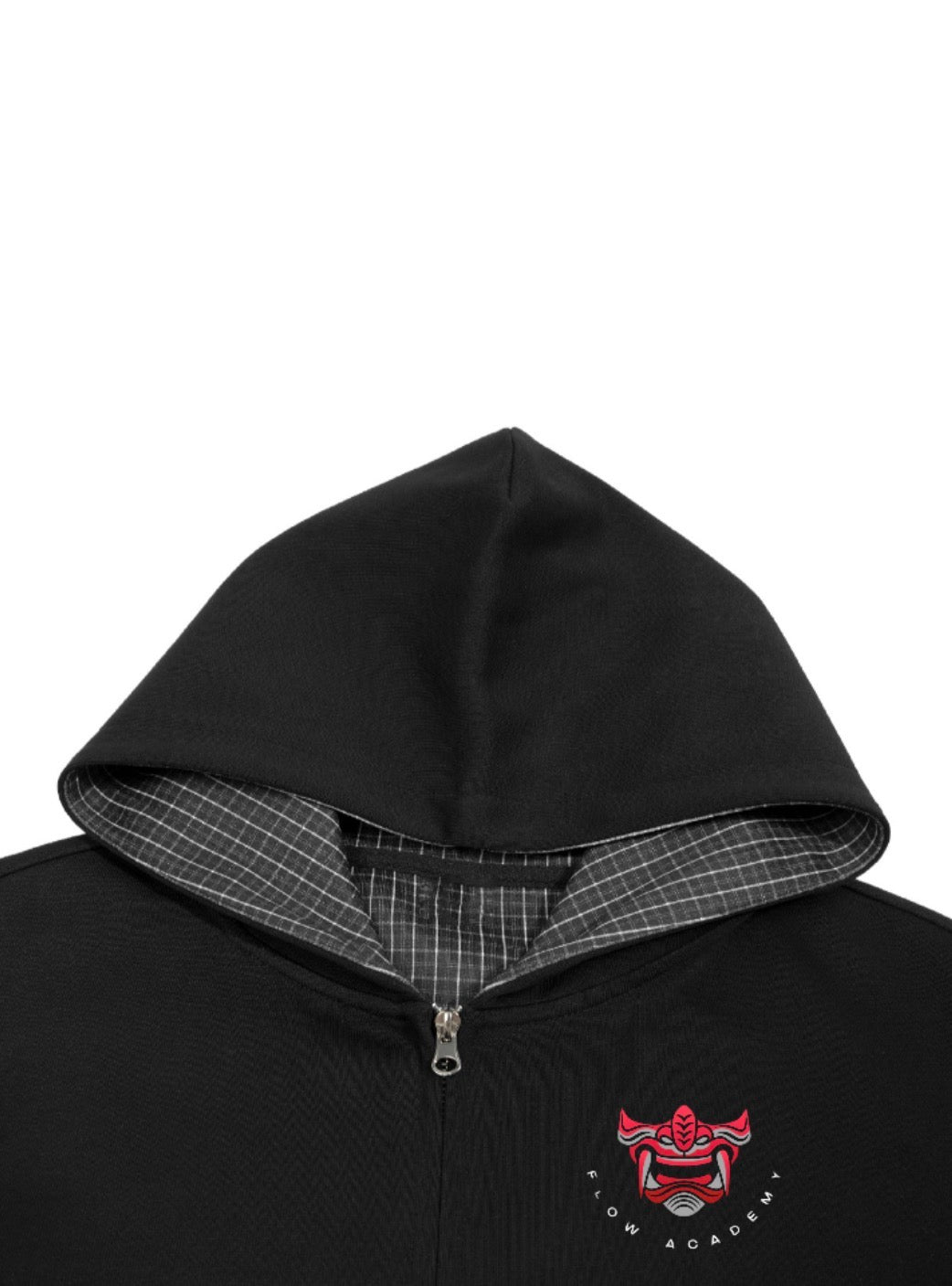 FLW/ACM Plaid Boxy Zip Hoodie