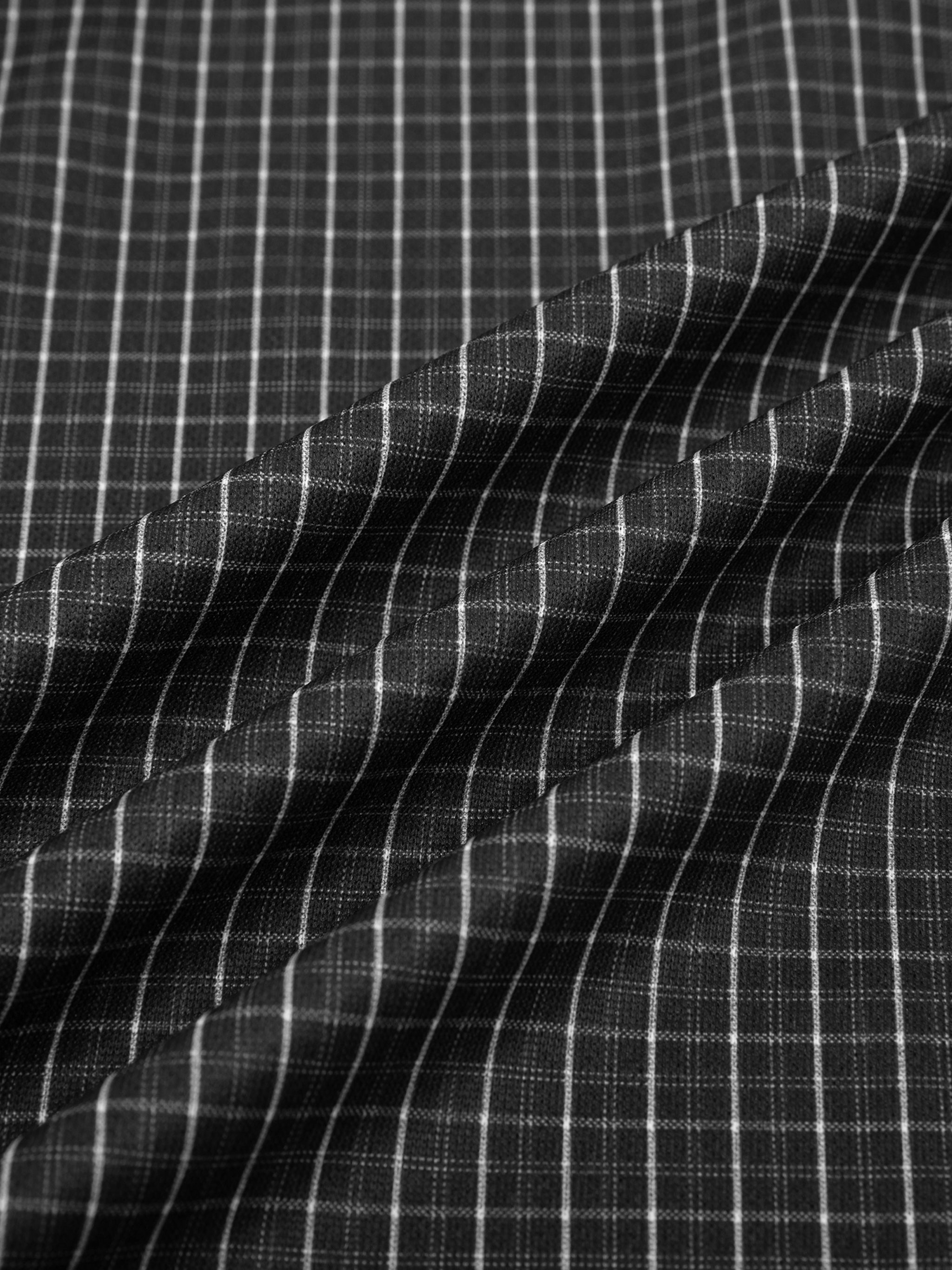 FLW/ACM Plaid Boxy Zip Hoodie