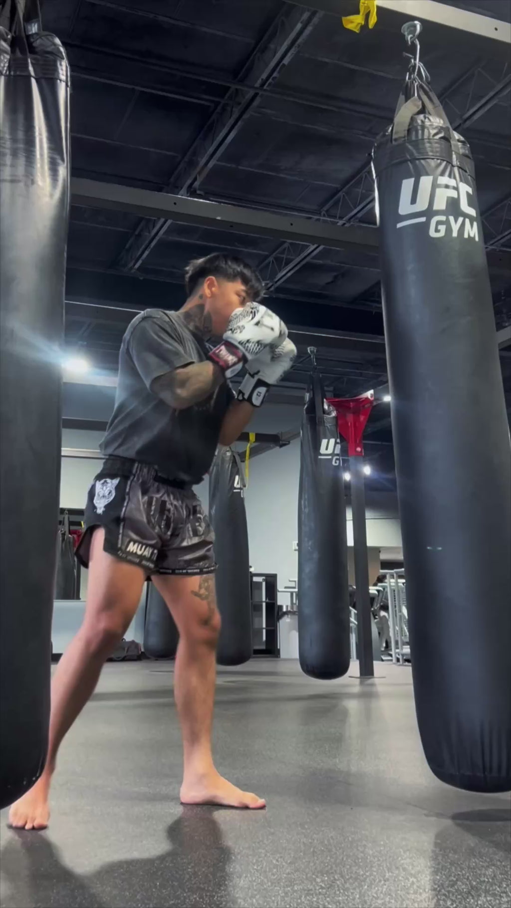 FLW/ACM Snow Washed Oversized Cotton T-Shirt