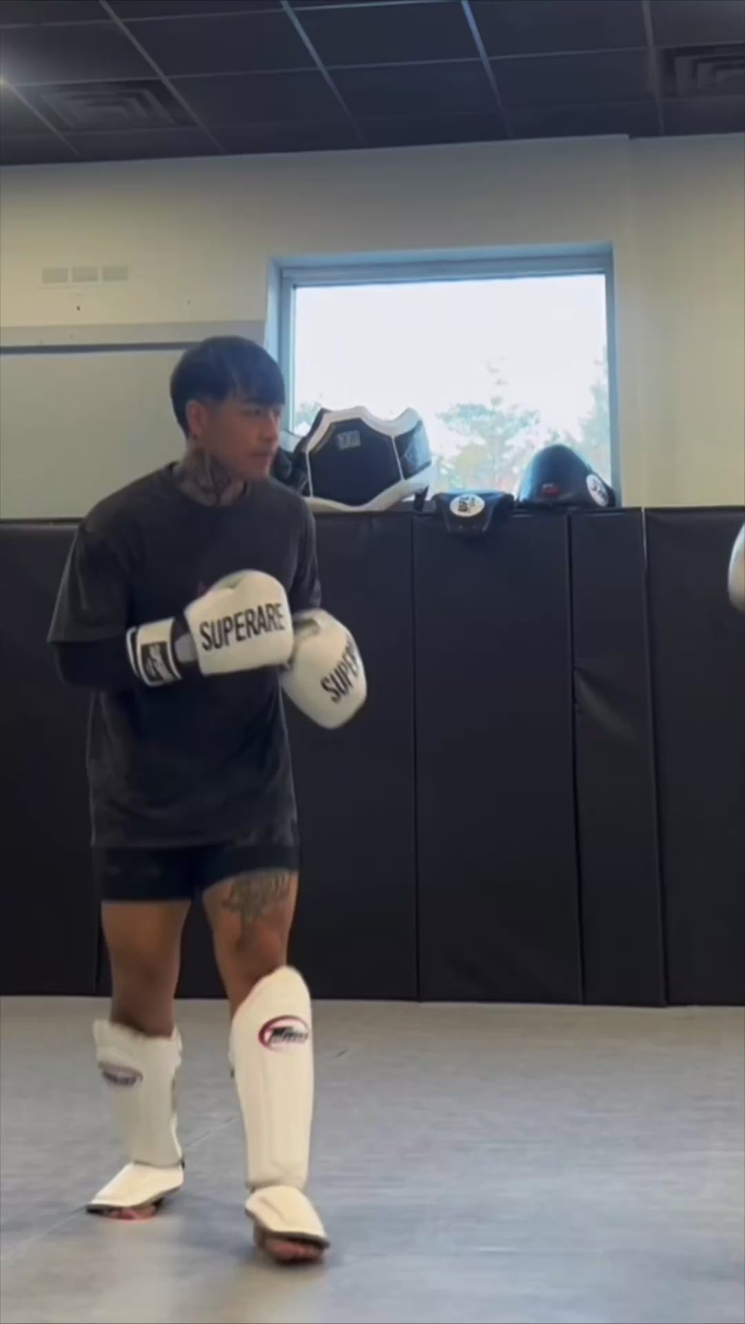 FLW/ACM Snow Washed Oversized Cotton T-Shirt