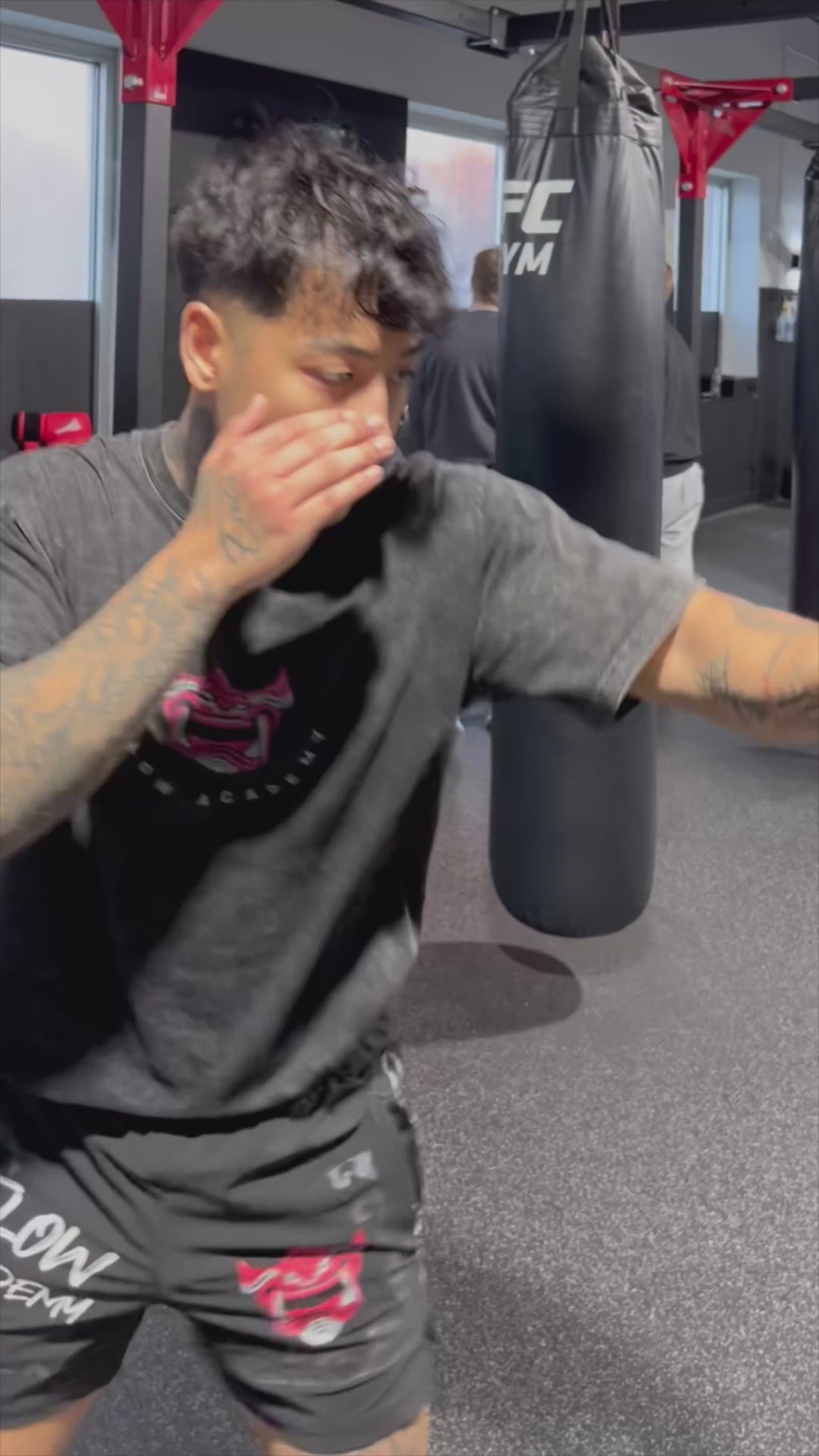 FLW/ACM Snow Washed Oversized Cotton T-Shirt